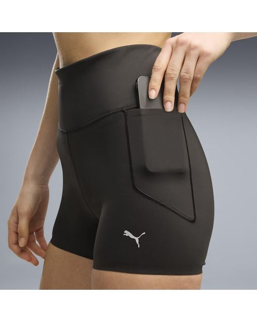 PUMA Black Pwrmode 4" Short Tights