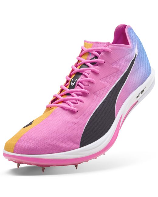 PUMA Purple Long Distance Nitro Elite 3 Spikes for men