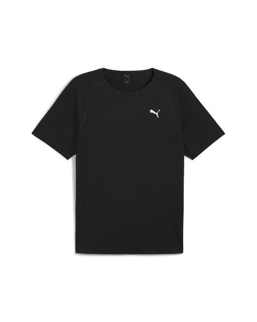 PUMA Black Everyday Cloudspun Ultra Soft Running T-Shirt for men