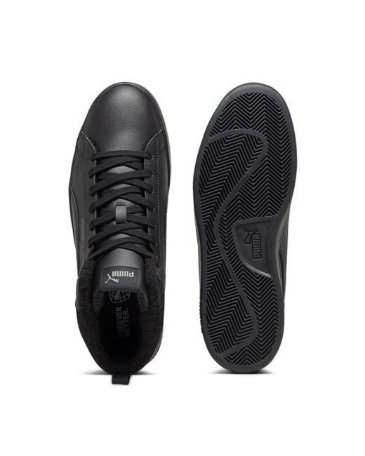 PUMA Black Smash 3.0 Mid WTR Sneakers Schuhe