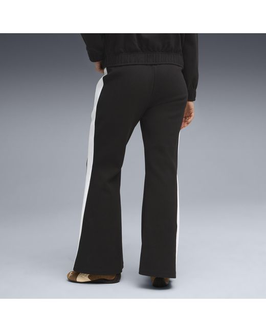 PUMA Black T7 Flared Pants