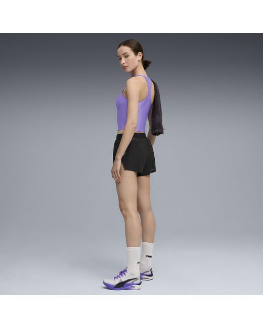 PUMA Purple Raceday Ultraform Running Crop-Top Damen, Sport, Dark Amethyst