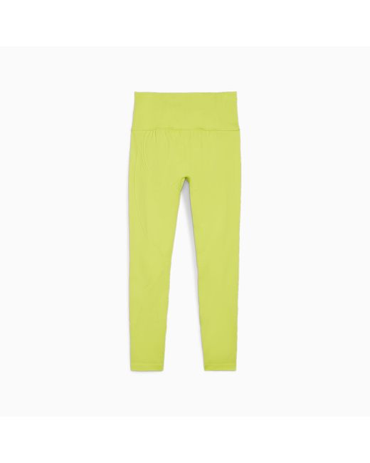PUMA Yellow Shapeluxe Seamless Tights
