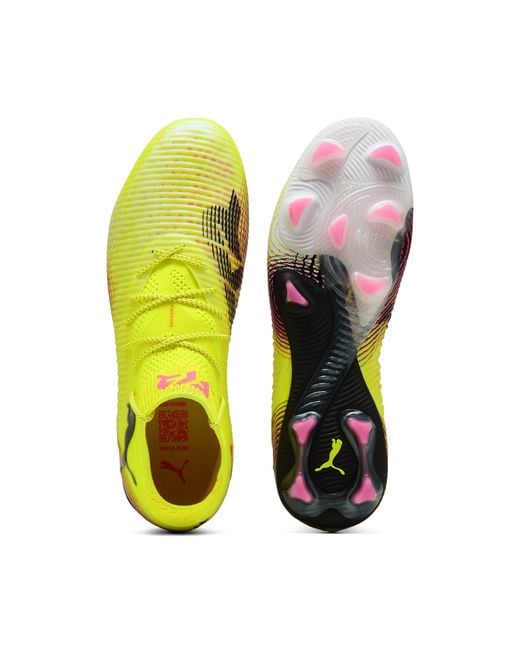 PUMA Yellow Future 8 Ultimate Fg Fußballschuhe Damen, Schuhe, Alert/Schwarz/Sun Struck