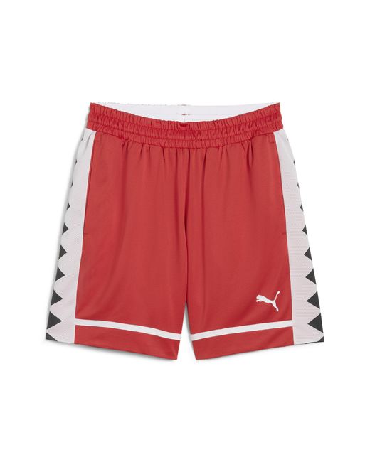PUMA The All Jaws Basketball-Shorts in Red für Herren