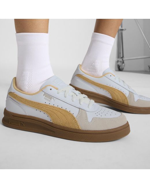 PUMA White Indoor Sneakers