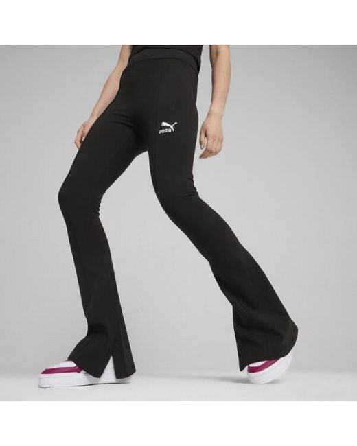 PUMA Black Classics Flared Leggings