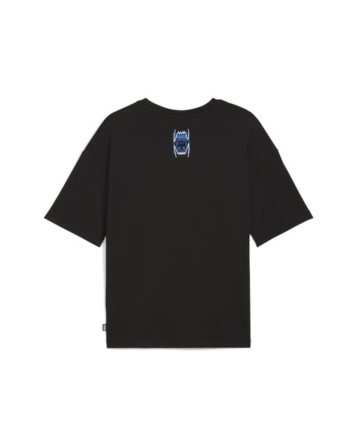 Camiseta De Manga Corta Nekosan X Hoops Dylan Graphic Extragrande PUMA de hombre de color Black