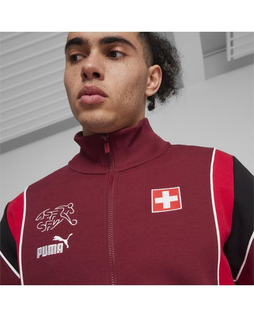 PUMA Red Schweiz FtblArchive Trainingsjacke