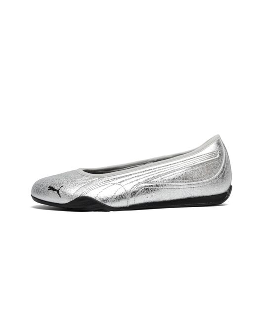 PUMA White Catch Whisper Ballerinas Damen, Schuhe