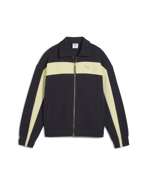 PUMA Blue T7 Relaxed Track Jacket