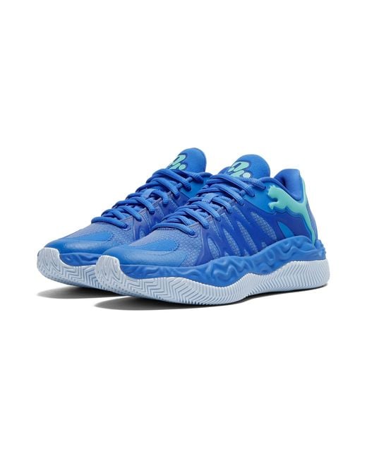 PUMA Blue Hali 1 Basketball Shoes Youth for men