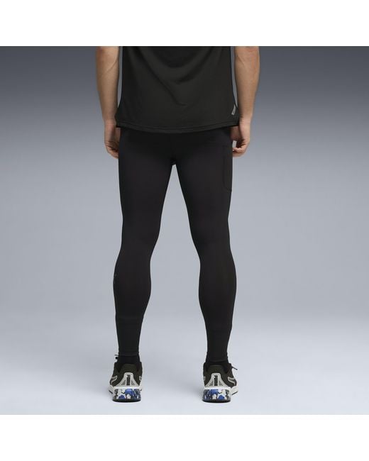 PUMA Black Pwrmode Training Base Layer Full Length Tight for men