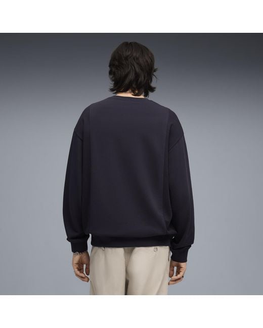 PUMA Blue Class Crew Sweatshirt for men