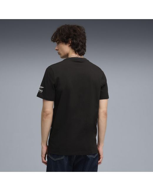 PUMA Black X Aston Martin Aramco F1 Team Essentials T-Shirt for men