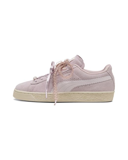 PUMA Pink Suede Bloom Sneakers