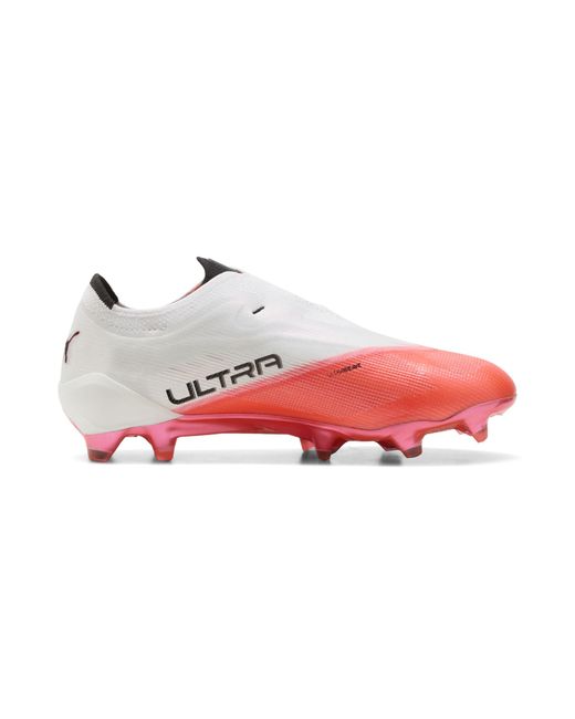 PUMA Pink Ultra Nitro 7 Ultimate Fg Laceless Football Boots