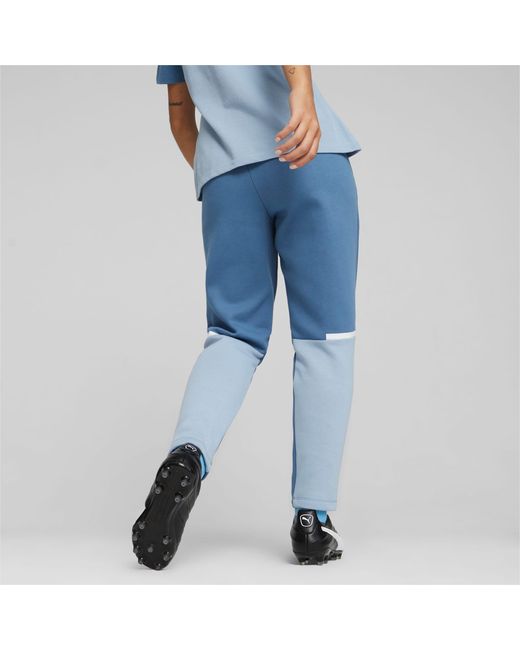 PUMA Blue Manchester City Casuals Sweatpants