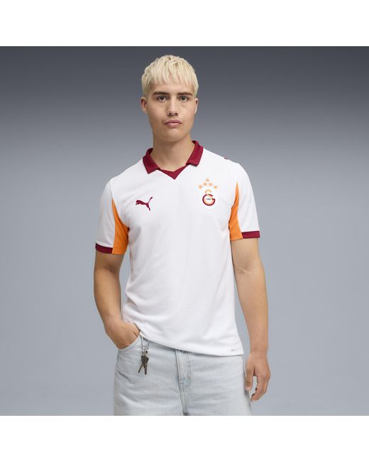 PUMA White Galatasaray Sk 25/26 Away Jersey for men