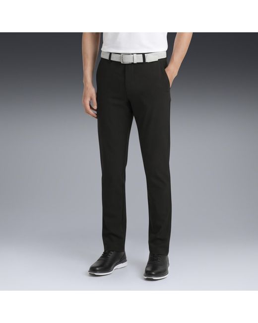 PUMA Black 101 Pure Tailored Golf Pants for men