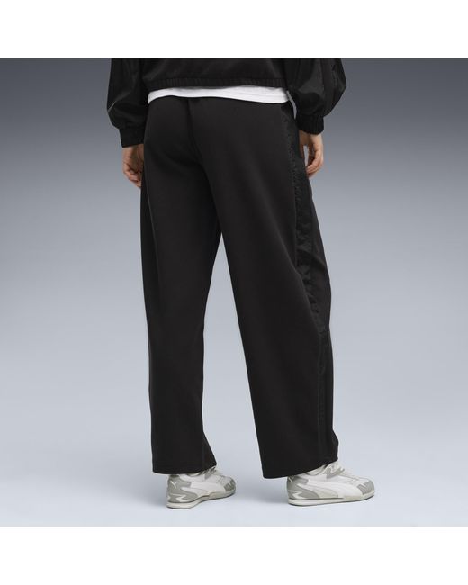 PUMA Black Her Relaxed Barrel Leg Pants