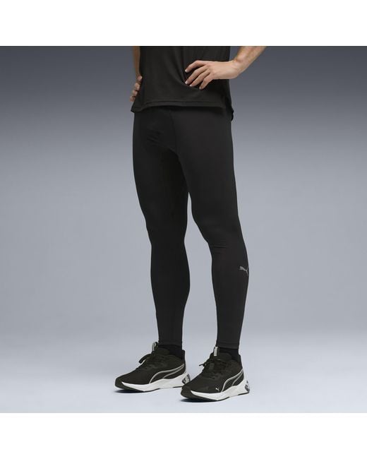 PUMA Black Pwrmode Training Base Layer Full Length Tight for men