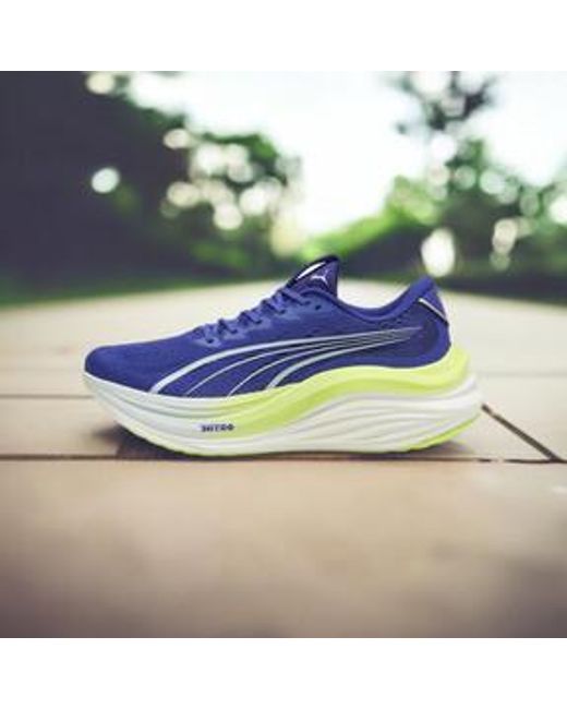 PUMA Blue Magmax Nitroâ Running Shoes for men