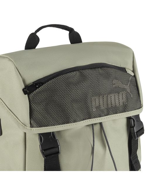 PUMA Green Flap Top Backpack