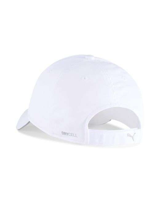 PUMA White Running III Baseballcap