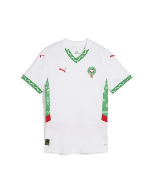 PUMA White Morocco 2025 Away Jersey