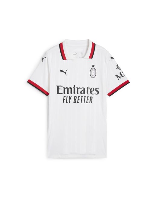PUMA White AC Milan 24/25 Auswärtstrikot
