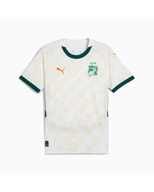 PUMA Multicolor Côte D'Ivoire 2025 Away Jersey /Dark Myrtle for men