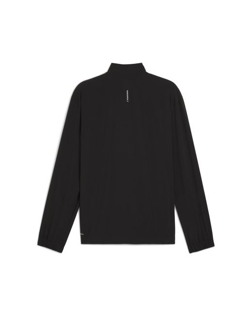 PUMA Black Velocity Woven Running Jacket for men