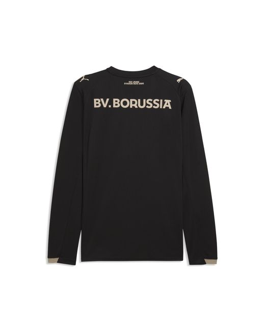 PUMA Black Borussia Dortmund Special Edition Long Sleeve Jersey for men