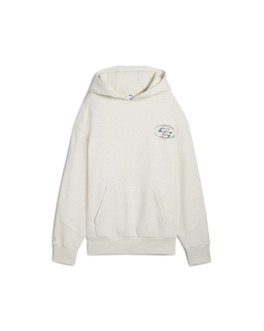 PUMA Stewie 4 Prism Basketbalhoodie Voor Maat in het White
