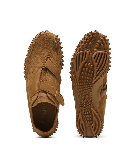 PUMA Brown Mostro Unlined Sneakers Schuhe, Caramel Latte