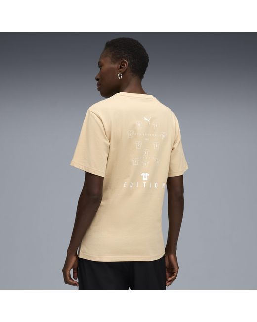 T-Shirt Da Calcio Ftbledition Da Donna di PUMA in Natural