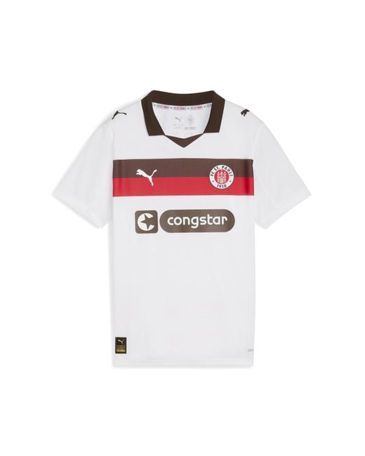 Camiseta Fc St. Pauli 2.ª Equipación 25/26 Juvenil PUMA de color Gray