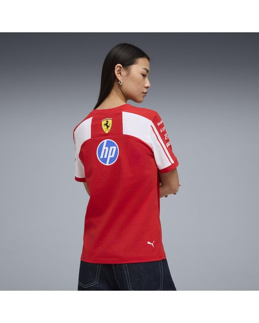 PUMA Red Scuderia Ferrari Hp Replica T-Shirt
