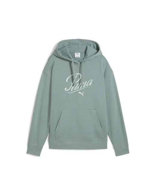 PUMA Green Essentials Script Comfort Hoodie