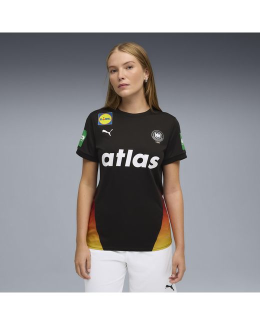PUMA Duitse Handbalbond Uitshirt Voor Maat in het Black