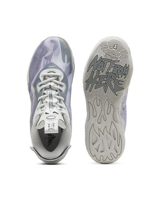 PUMA Gray Mb.04 Lo Team Shoes