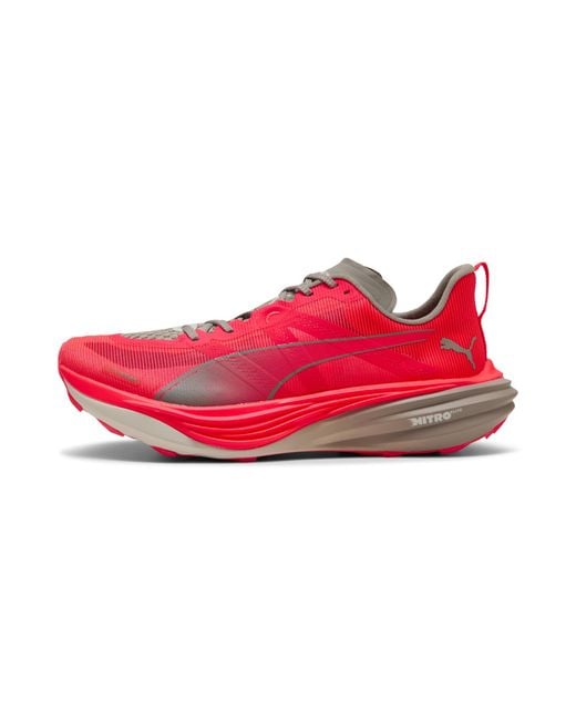 PUMA Red Deviate Nitroâ Elite Trail Running Shoes for men