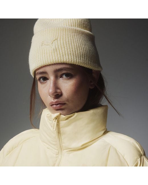 PUMA Natural T7 Pleat Relaxed Puffer Jacket