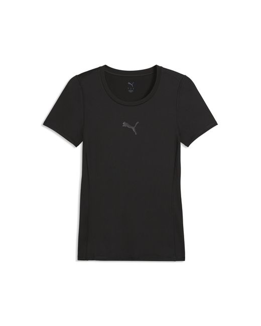 PUMA Black Teamliga26 Slim Baselayer Top T-Shirt for men