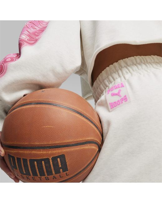 PUMA Game Love Heartbreak Basketbal Sweatpant in het White