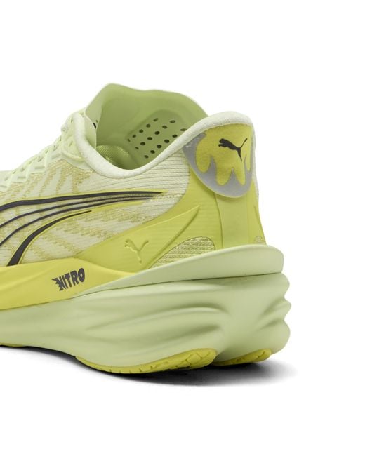 PUMA Green Deviate Nitroâ 4 Road Running Shoes for men