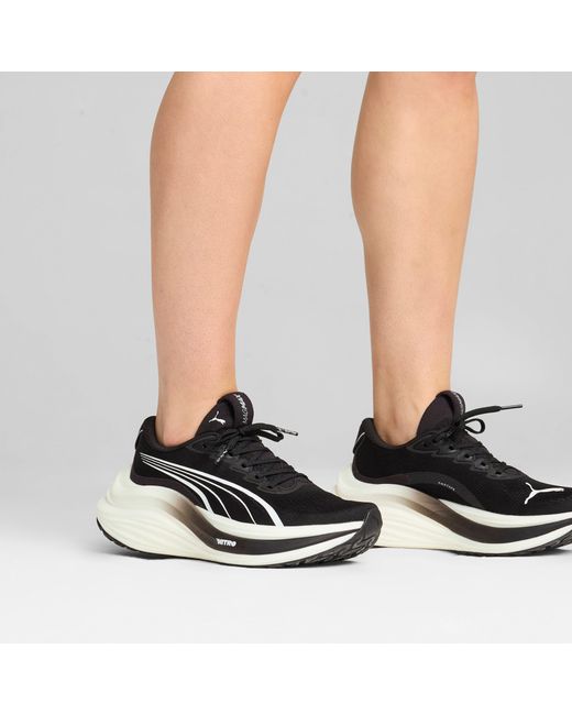PUMA Black Magmax Nitro Running Shoes