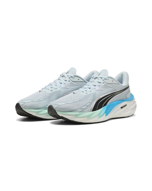PUMA Velocity Nitro 4 Laufschuhe Herren, Sport, Sea Glass/Speed in Blue für Herren