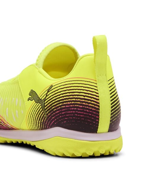 Botas De Fútbol Sin Cordones Future 8 Match Tt +Mid Juveniles, Calzado, Amarillo Alert/Negro/Sun Struck PUMA de color Yellow